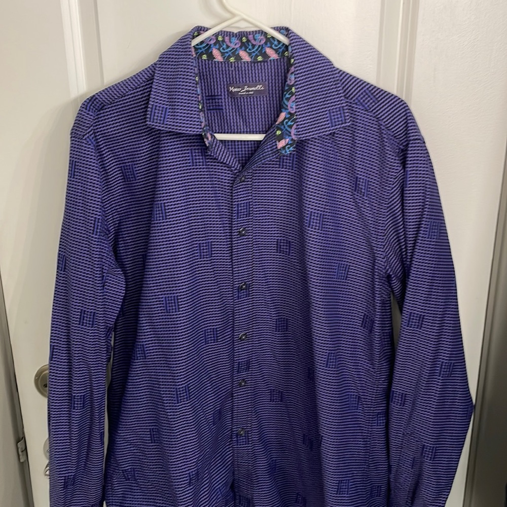 Purple Marco Brunelli button up shirt